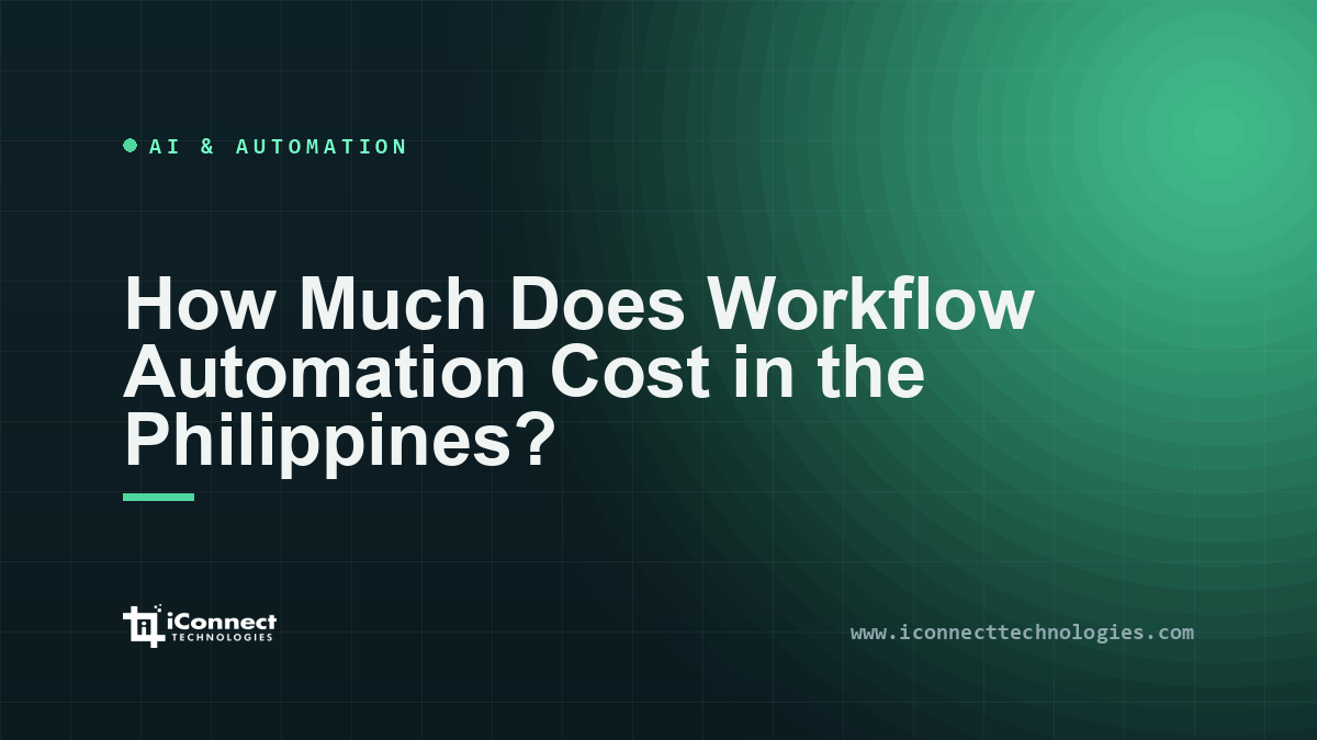 How Much Does Workflow Automation Cost in the Philippines?