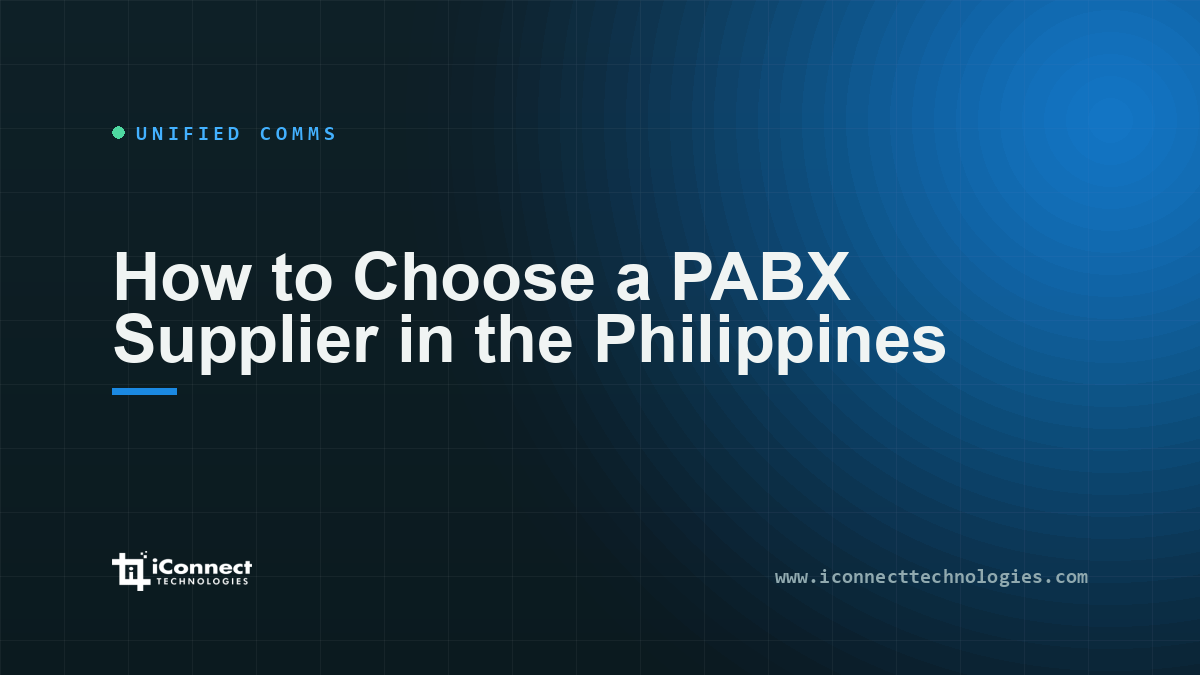 How to Choose a PABX Supplier in the Philippines 1 How to Choose a PABX Supplier in the Philippines