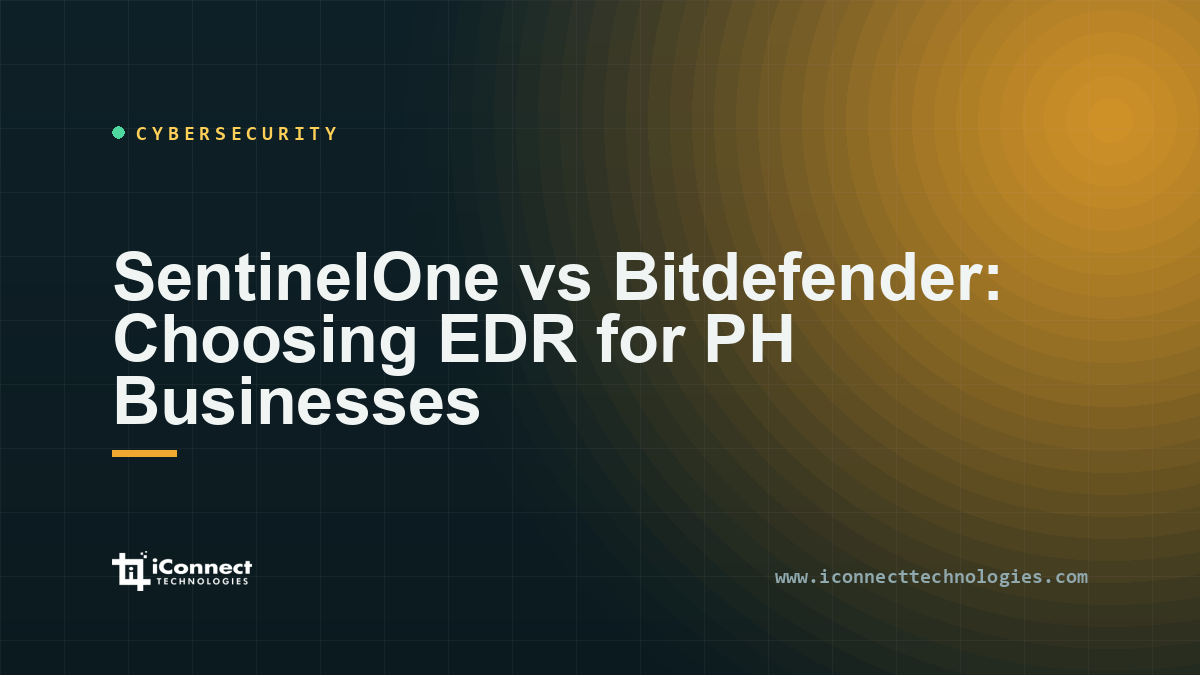 SentinelOne vs Bitdefender: Choosing EDR for PH Businesses 1 SentinelOne vs Bitdefender: Choosing EDR for PH Businesses