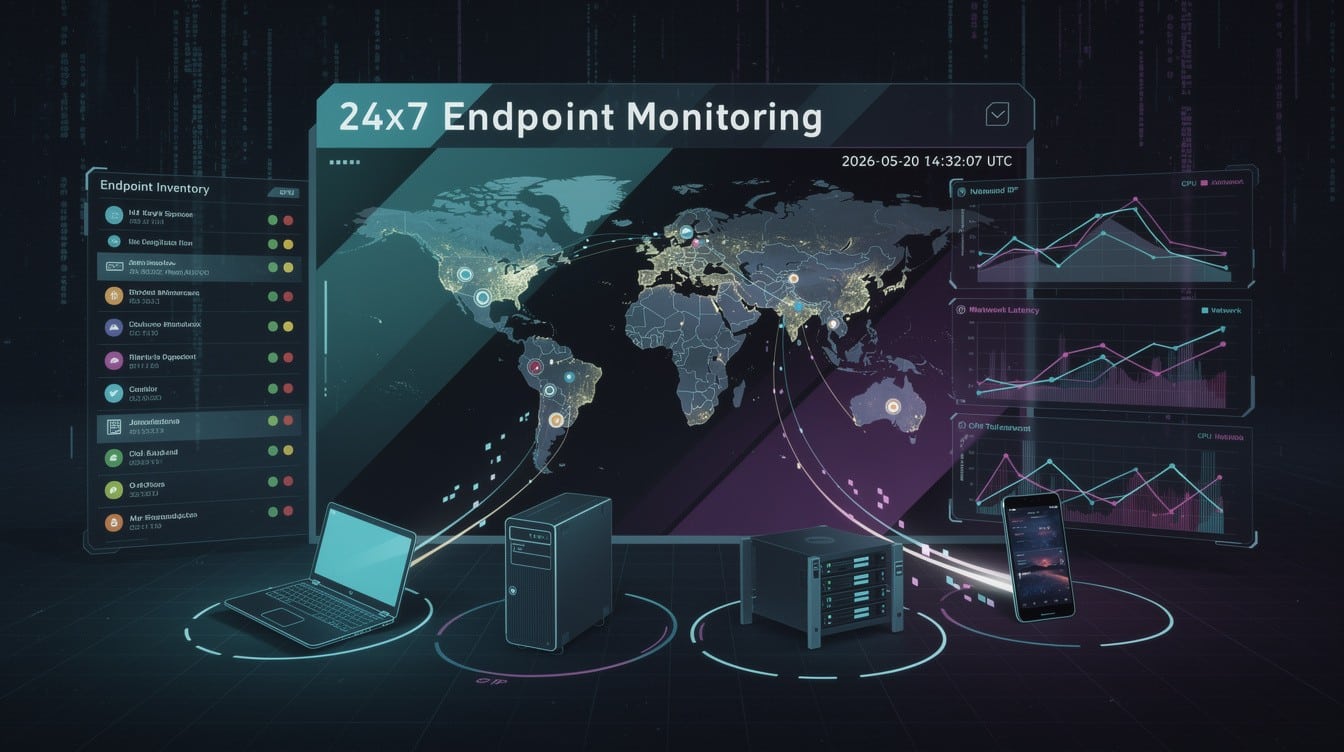 24x7 Endpoint Monitoring: Why Real-Time Visibility Saves Your Business